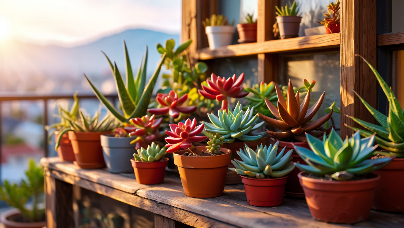 Trồng Sen Đá Bằng Phương Pháp Tự Nhiên và Tiết Kiệm