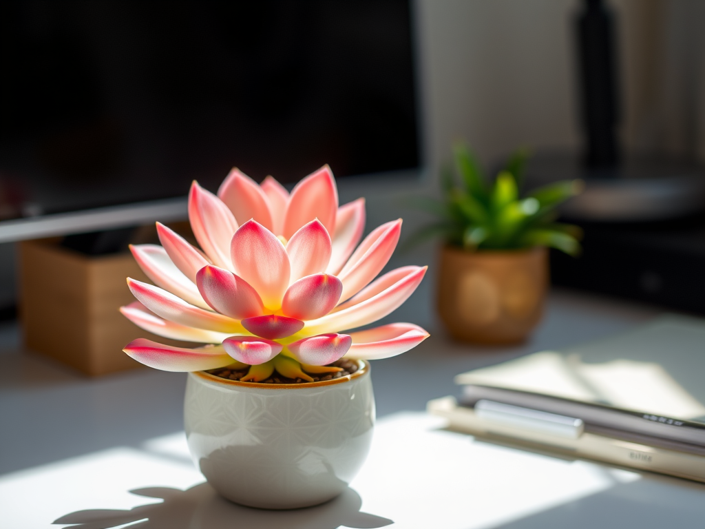 Sen đá dù hồng – Với năng lượng tích cực cho không gian sống