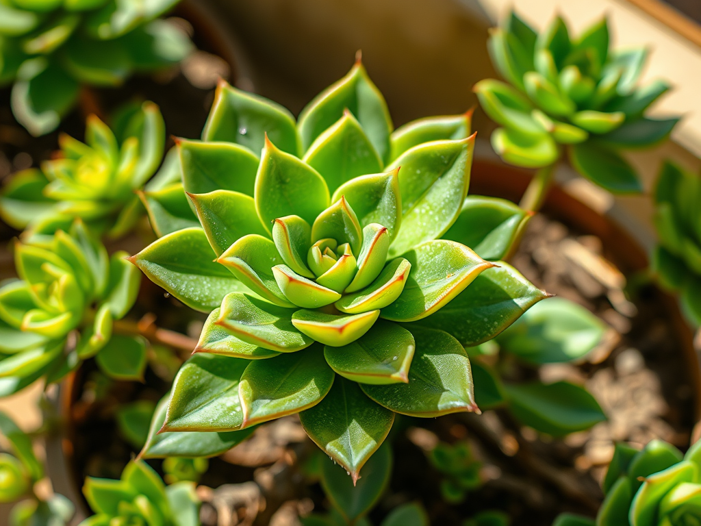 Tìm hiểu ý nghĩa cây sen đá trong phong thủy